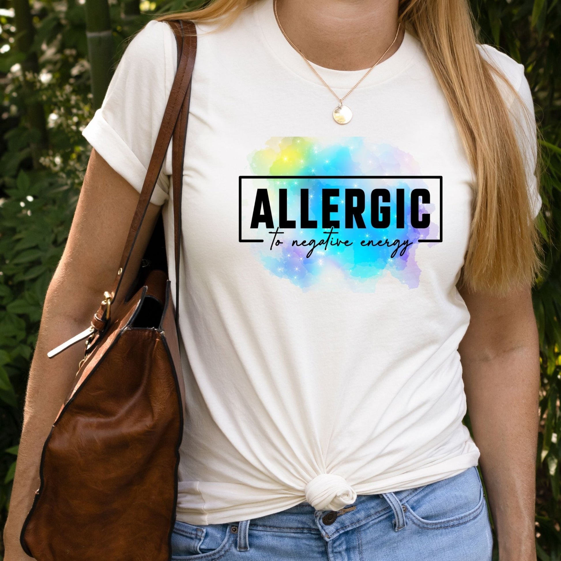 Allergic To Negative Energy Sublimation Transfer - Crown Transfers