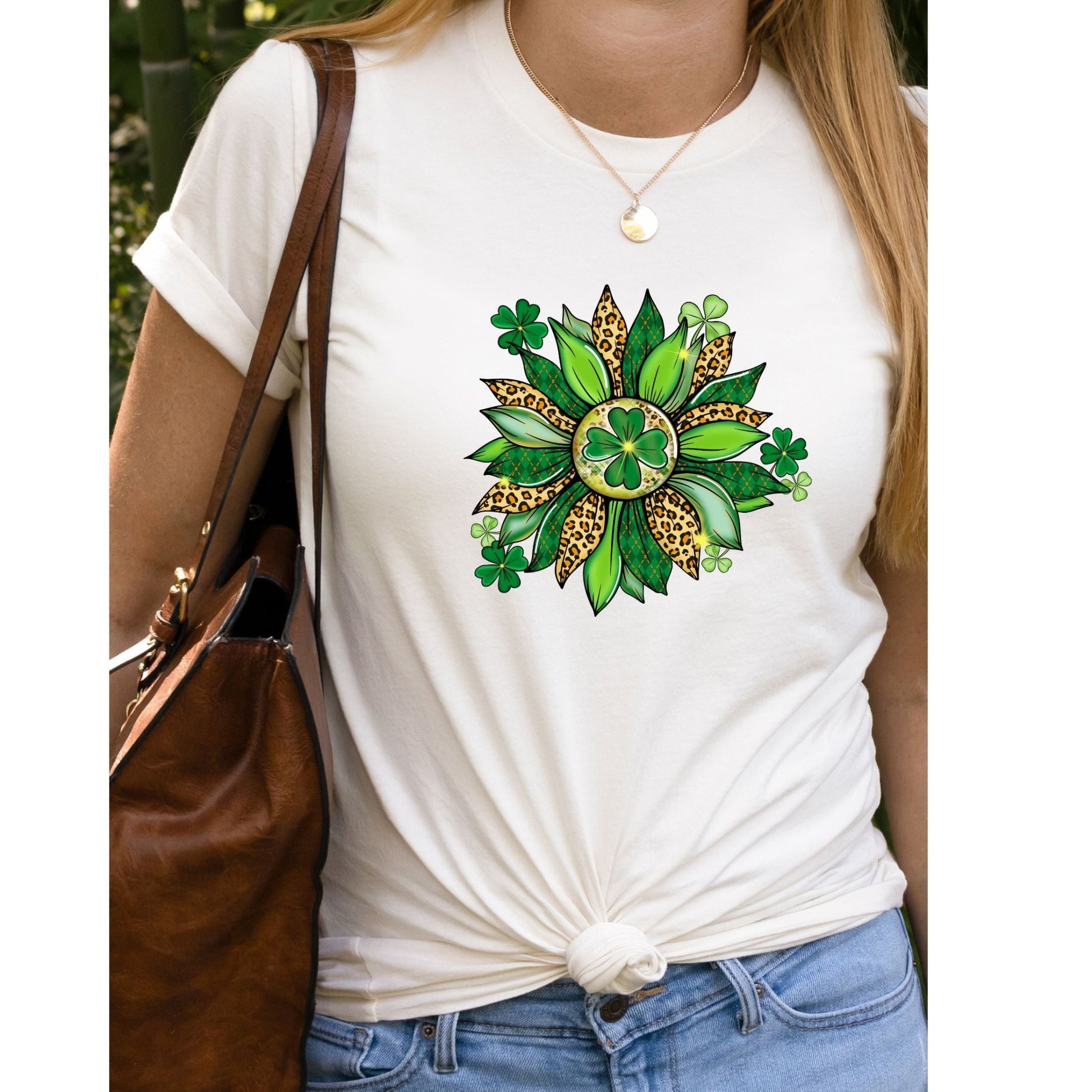 Clover Floral St. Patrick's Day Sublimation Transfer - Crown Transfers