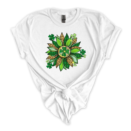 Clover Floral St. Patrick's Day Sublimation Transfer - Crown Transfers
