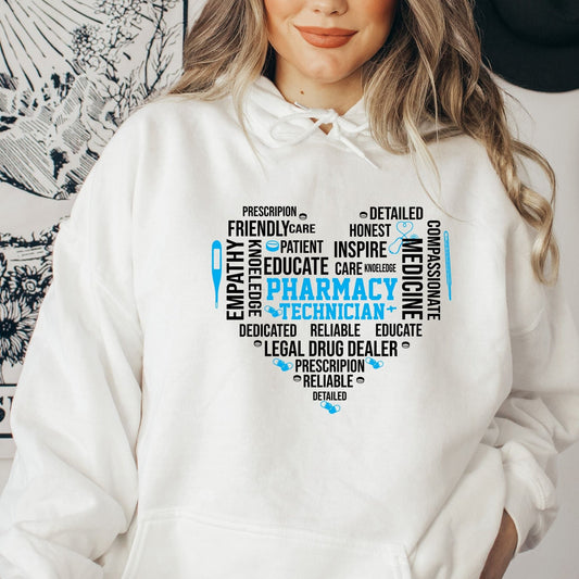 Pharmacy Tech Sublimation Transfer - Crown Transfers