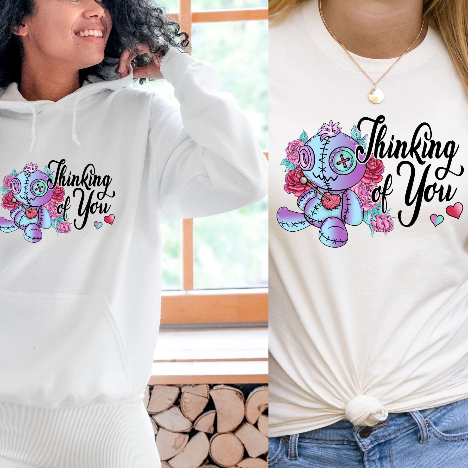 Thinking of You Valentine's Day Sublimation Transfer - Crown Transfers